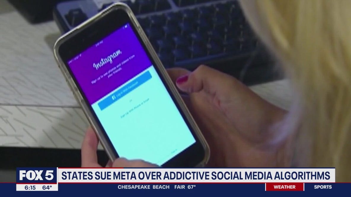 DC, Maryland, Virginia sue Facebook, Instagram for fueling kids' 'addiction' to social media